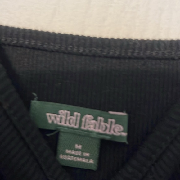 Wild Fable sun dress with butterfly black size M - Picture 3 of 4